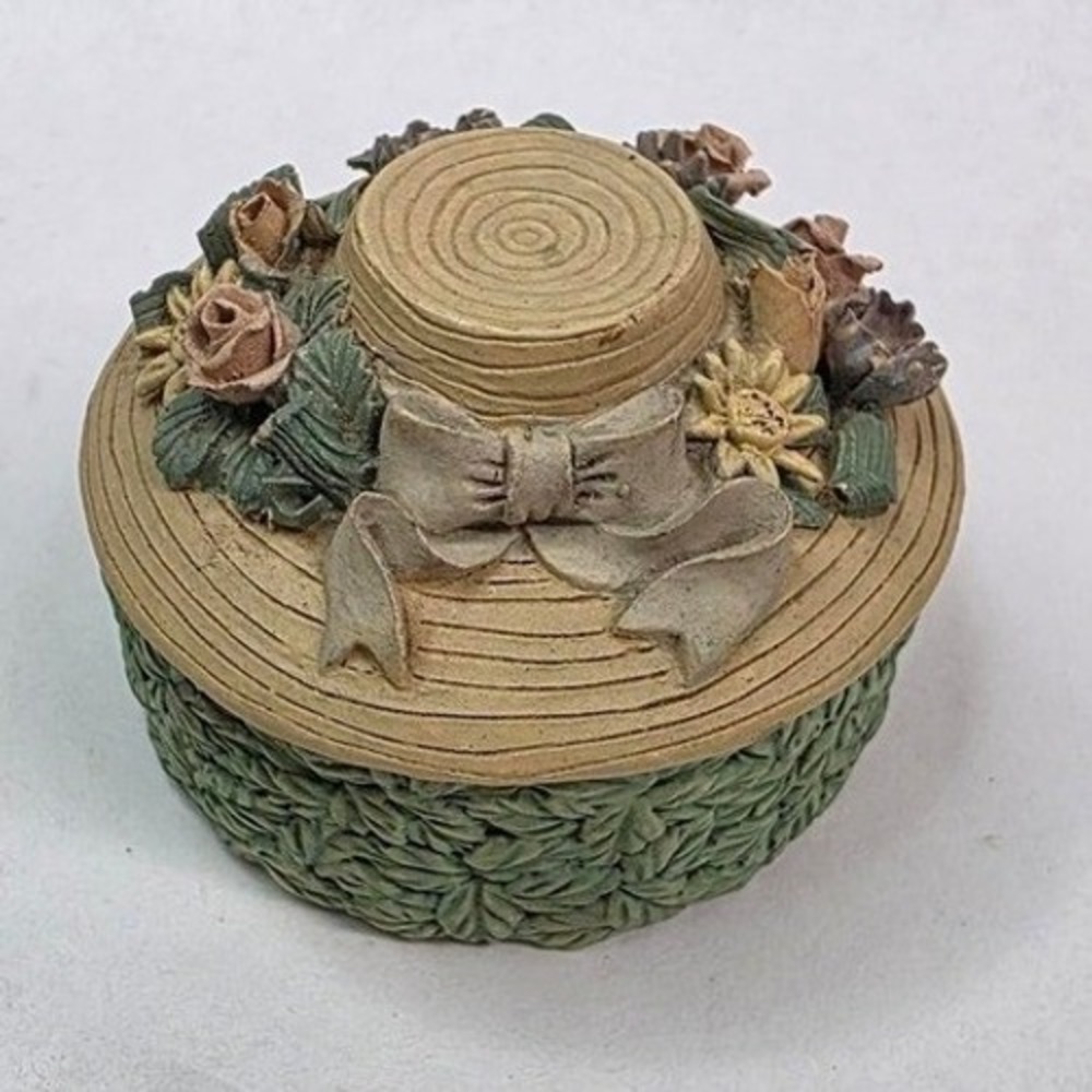Pill hat small trinket‎ box